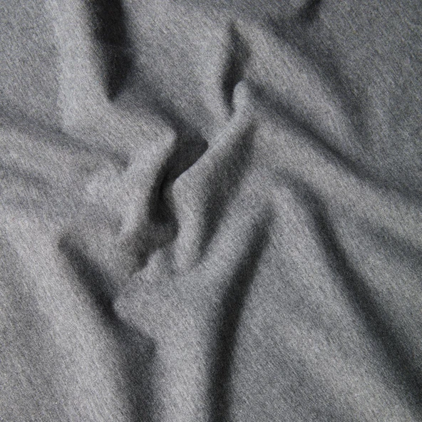 M SS SIMPLE DOME TEE GREY GREY XS - Resim 5