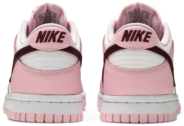 Nike Dunk Low Pink Foam Red White (GS) Spor Ayakkabı - 6