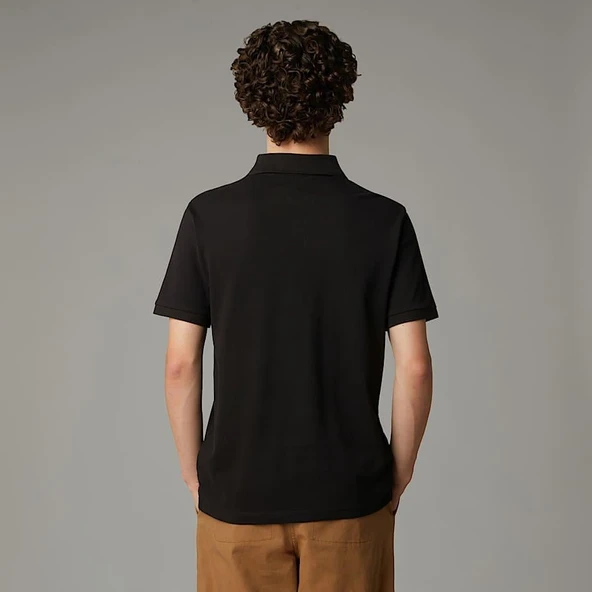 M ESSENTIAL REGULAR POLO Black Black S - Resim 2