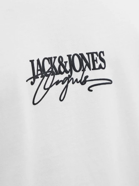 JORALMERIA BRANDING TEE SS CREW NECK Bright White Bright White XL - 6