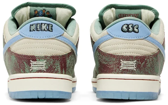 Nike SB Dunk Low Crenshaw Skate Club Spor Ayakkabı - 6