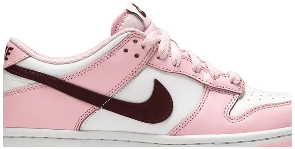 Nike Dunk Low Pink Foam Red White (GS) Spor Ayakkabı - 2