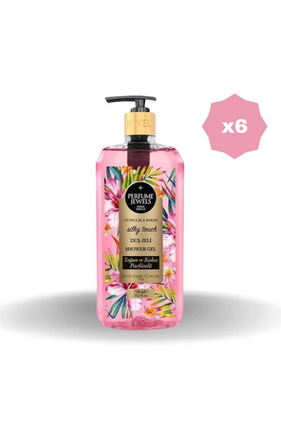 Eyüp Sabri Tuncer Silky Touch Duş Jeli Pet Şişe 750 ML - (6 ADET) ürün görseli