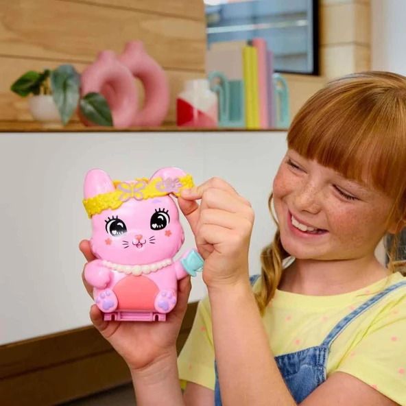 Polly Pocket ve Maceraları Kompakt Oyun Seti Tavşan JFG56-JCR40 - 7