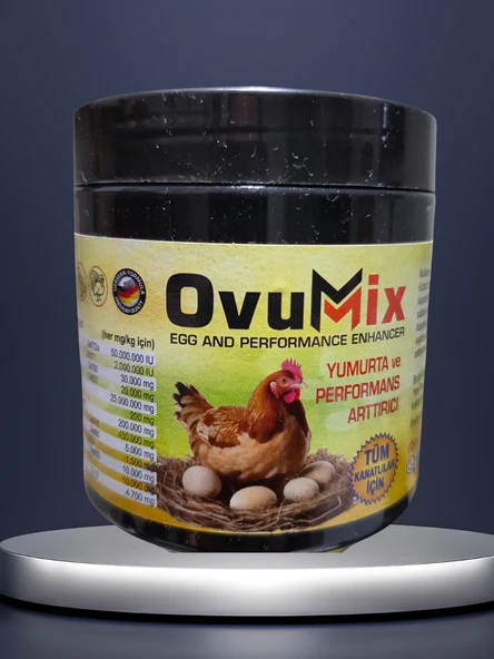 Tavuk Yumurtlatma Vitamini OVUMİX  300 gr Büyük Ambalaj