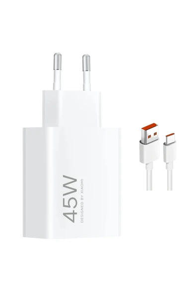 Xiaomi 45W (WATT) Orijinal Turbo Hızlı Şarj Aleti Seti (Türkiye Garantili) - 2