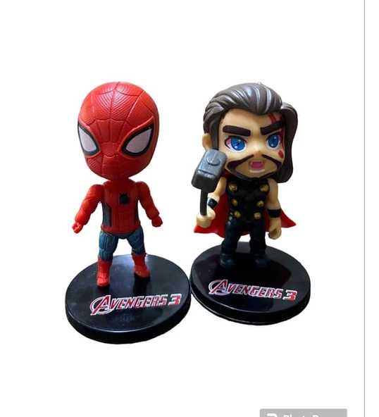 Süper Kahramanlar Mini 6'lı Figür Oyuncak - Resim 3