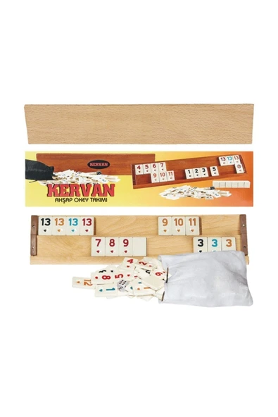 Ahşap Okey Büyük Boy A - 4