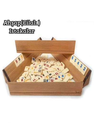 Ahşap Okey Büyük Boy A - 2