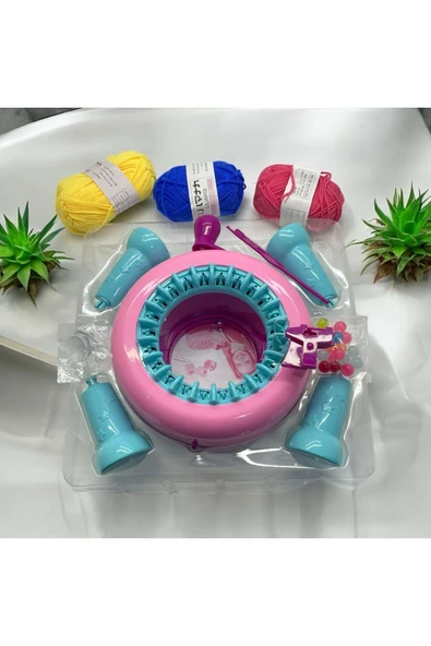 Akıllı Örgü Tezgahı Seti Dairesel Tığ Makinesi - Resim 2