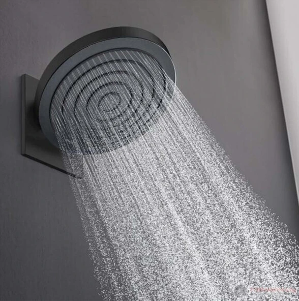 Hansgrohe Pulsify S  Tepe duşu 260 1jet EcoSmart Mat Siyah 24141670 - 2