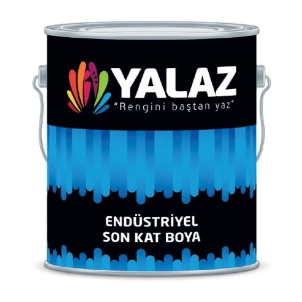 Yalaz Endüstriyel Boya 2,5 Kg Mat Siyah