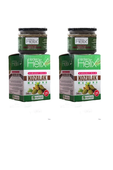 2'li Karadut Özlü Çam Kozalak Macunu Bitkisel Karışım Propolis Keçi Boynuzu Çörek Otu 340 ml Kavanoz - 3