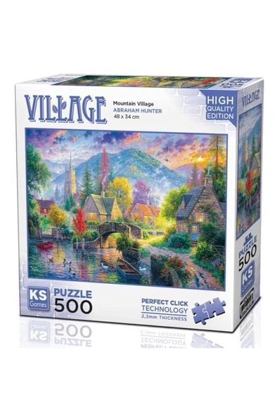 KS PUZZLE 500 PARCA MOUNTAIN VILLAGE (20046)