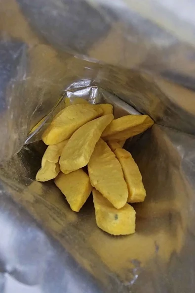 Mango Kurusu 20gr. Sağlıklı Atıştırmalık Meyve Cipsi Dondurularak Kurutulmuş - Freeze Dried Mango - 3