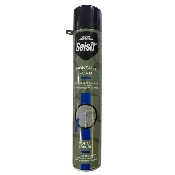 Selsil Selfoam Poliüratan Montaj Köpüğü 600 gr