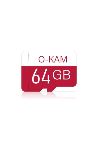 64 GB O-Kam Hafıza Kartı Faster Transfer Speed Class 10 4k Video Kayıt