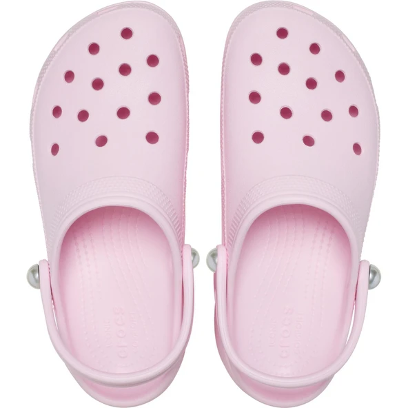 Crocs Classic Platform Pearl Clog Kadın Terlik CR211231-6ZW - Resim 4