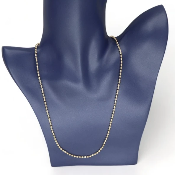 Dorik Zincir 3 mm Kadın Genç Zincir Kolye - Resim 2