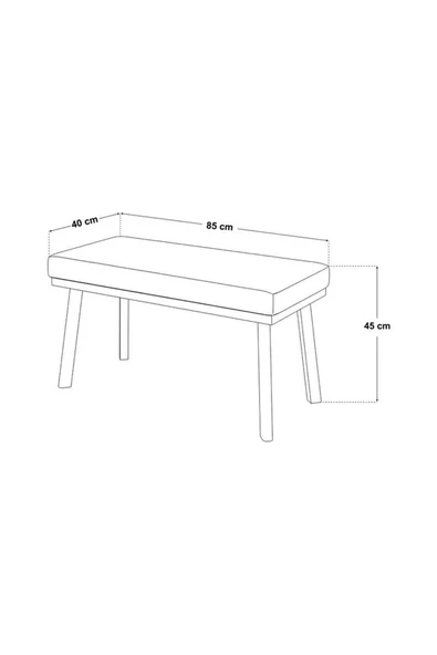 Src 70x110cm Beyaz Masalı, Köşe Takımı, Mutfak, Balkon Köşe Takımı, Mutfak Masası Takımı - Cappucino - 7