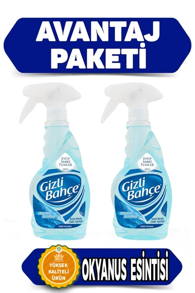 Eyüp Sabri Tuncer Okyanus Esintisi Oda Kokusu X2 Avantaj Paket 1000ml ürün görseli