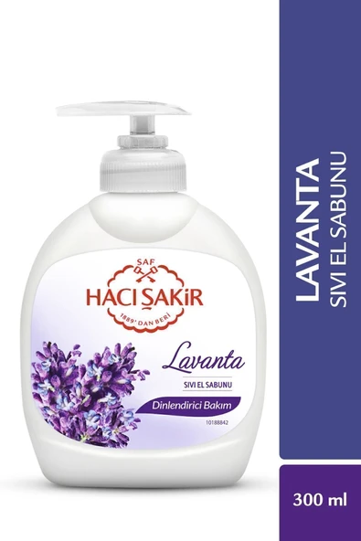 Hacı Şakir Lavanta Dinlendirici Bakım Sıvı El Sabunu 300 ml ürün görseli