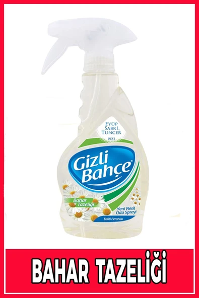 Eyüp Sabri Tuncer Gizli Bahçe Oda Kokusu Bahar Tazeliği 500 ml