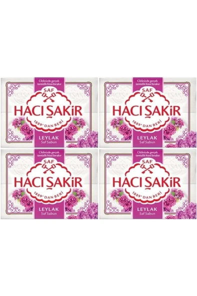 Hacı Şakir Leylak Kalıp Sabun 600 gr X 4 Adet ürün görseli