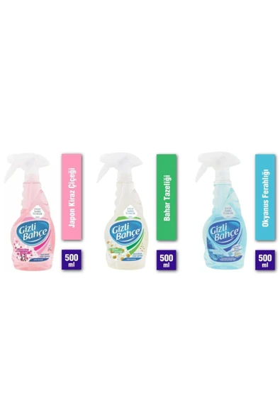 Eyüp Sabri Tuncer Oda Kokusu 500ml Japon Kiraz Çiçeği+bahar Tazeliği+okyanus Ferahlığı ürün görseli