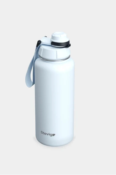 Stevig 1 Hand Leak-Proof Sızdırmaz Çelik Termos 1000 Ml Ice Melt ST-216 - 3