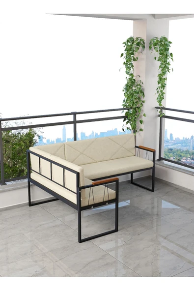 Src , Köşe Takımı, Mutfak, Balkon Köşe Takımı, Mutfak Masası Takımı - Krem - 3