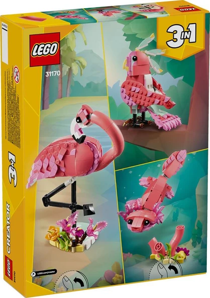 LEGO Creator 31170 Pink Flamingo - 2