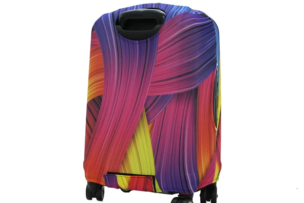 (My#06 Gökkuşağı) VALİZ İÇİN KILIF - 6