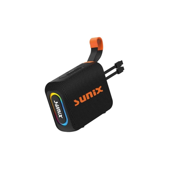Sunix 5000 Mah Powerbank Özellikli Taşınabilir Bluetooth Hoparlör BTS-400
