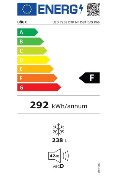 Ued 7238 Dtk Nf D/s R65 No Frost 7 Çekmeceli - 2