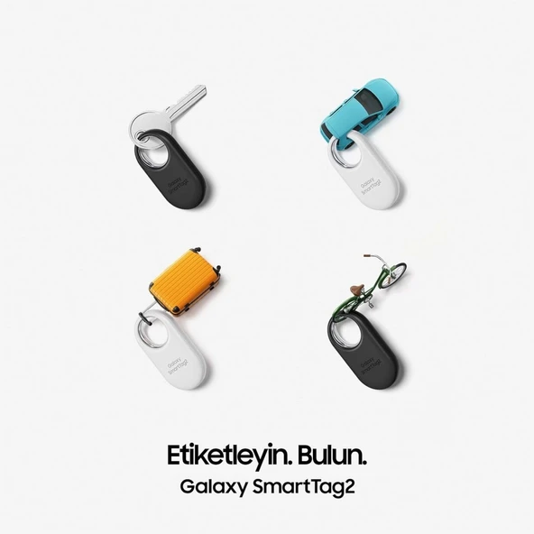 OUTLET Samsung EL-T5600 Galaxy SmartTag 2 Kablosuz Akıllı Tag - Beyaz (EL-T5600BWEGTR) - 7