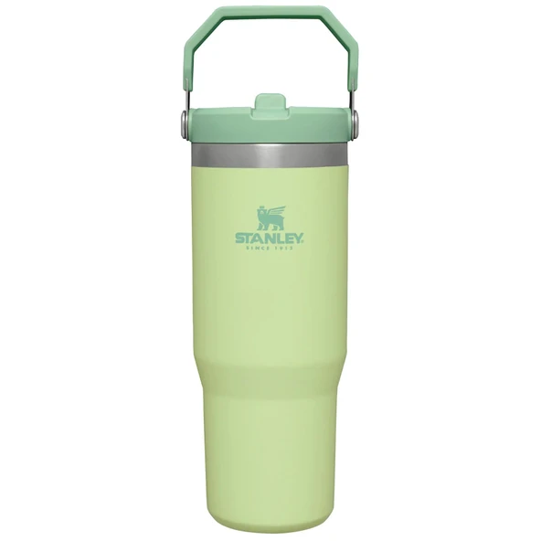 Stanley The IceFlow Flip Straw Pipetli Termos Bardak 0,89 LT Citron