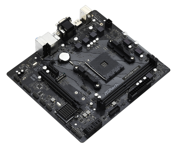 AsRock A520M-HDV Socket AM4 DDR4 4733Mhz(O.C.) M.2 USB 3.2 HDMI DVI VGA mATX A520 Anakart