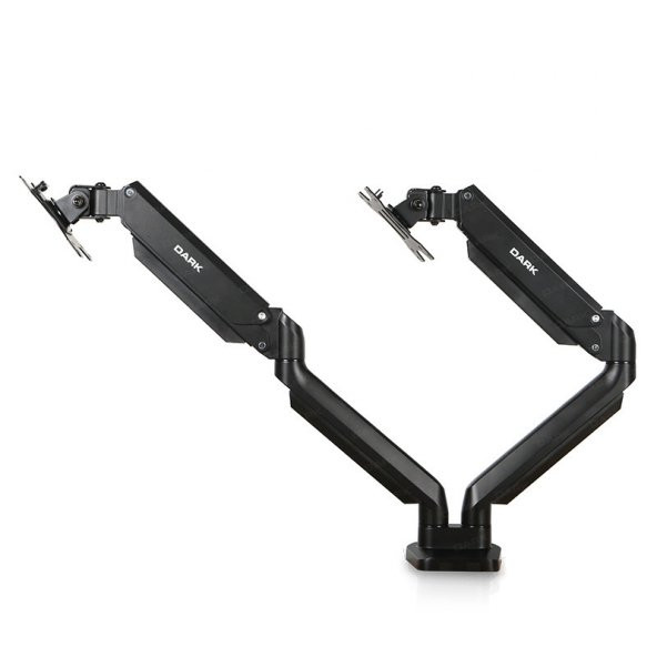 Dark VM200 13"-32" 2 Adet Monitör Destekli Amortisörlü Masa Monte Monitör Kolu (DK-AC-VM200) - 4