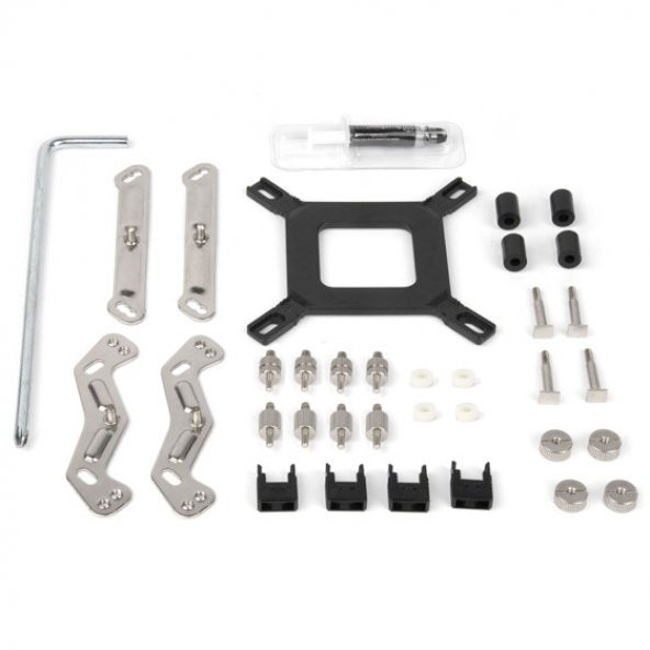 Silverstone Hydrogon D120 ARGB 6 Isı Borulu İşlemci Soğutucu (SST-HYD120-ARGB) - 8