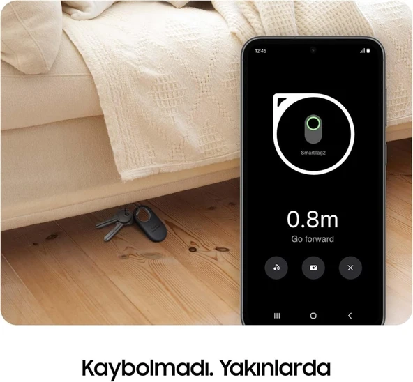 OUTLET Samsung EL-T5600 Galaxy SmartTag 2 Kablosuz Akıllı Tag - Beyaz (EL-T5600BWEGTR) - 6