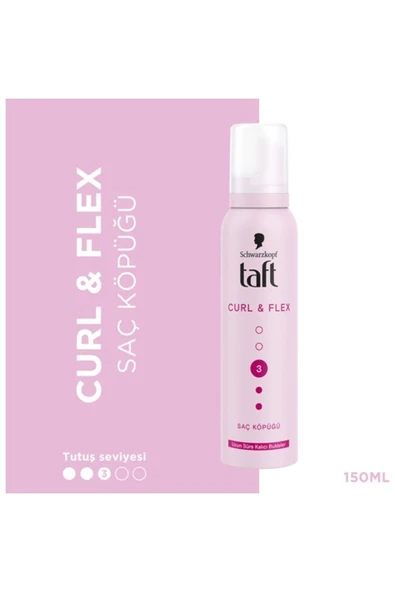 TAFT SPRAY CURL & FLEX 150 ML