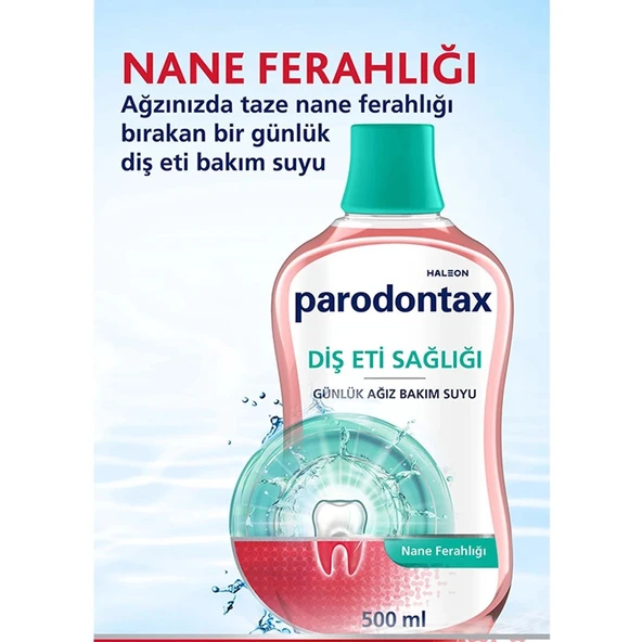 Parodontax Nane Ferahlığı Ağız Bakım Suyu 500 ml - 2