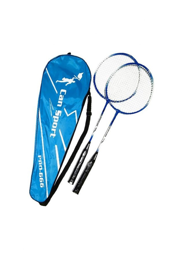 Badminton Raketi Mavi Çantalı PRO-666