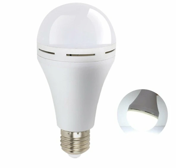 CATA 9W BEYAZ ŞARJLI LED AMPUL - 2