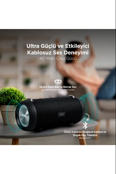 Ttec 2BH08S Dynamite Quattro 40 W Taşınabilir Kablosuz Bluetooth Hoparlör - 2