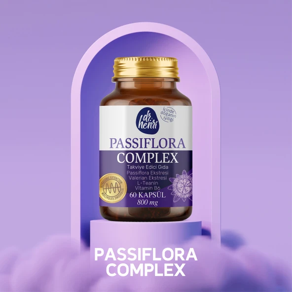 Passiflora Complex 60 Kapsül Bitkisel Takviye - Resim 6