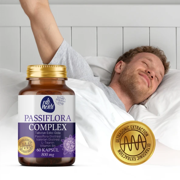 Passiflora Complex 60 Kapsül Bitkisel Takviye - Resim 3