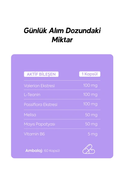 Passiflora Complex 60 Kapsül Bitkisel Takviye - 4