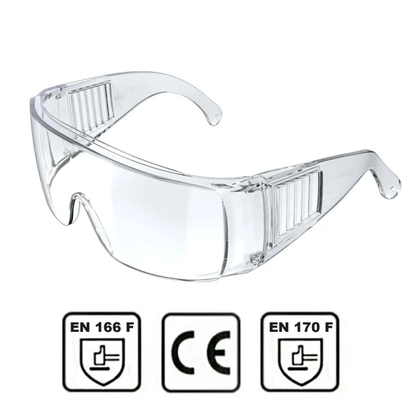 İş Güvenlik Gözlüğü Çapak Koruyucu Gözlük S700 Major Şeffaf Antifog